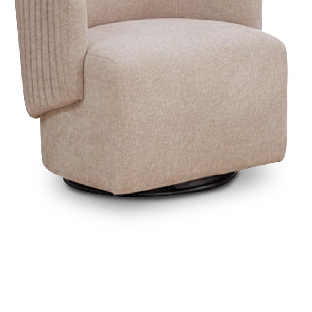 ANARA Arm Lounge Chair (Light Taupe)