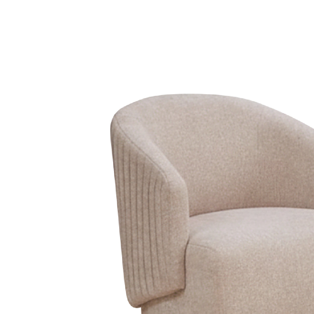 ANARA Arm Lounge Chair (Light Taupe)