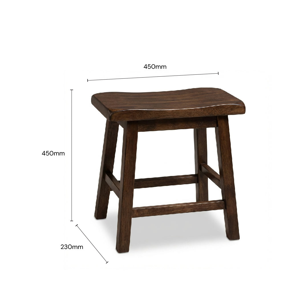 CELESTIA Stool 18" (Cappuccino)