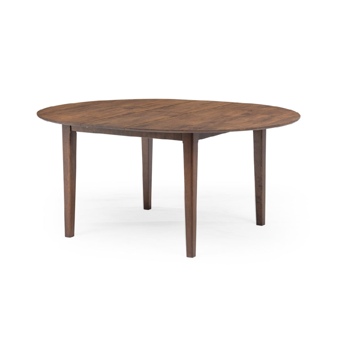 COACH II 1.2M Round Dining Table (Extendable) (Walnut)