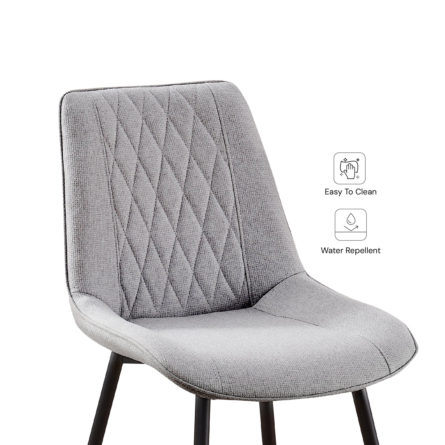 CANOLLI Dining Chair (Light Grey)