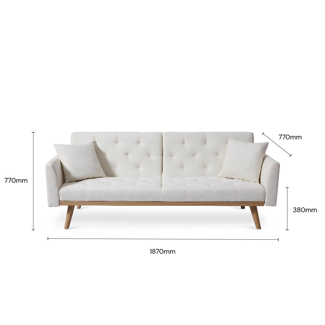 CASTELLA Sofa Bed (Beige)