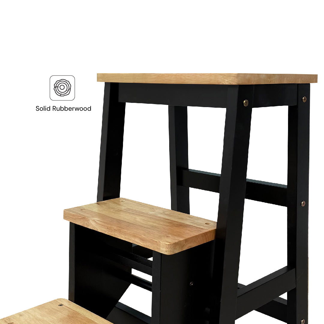 DAGNY Step Ladder (Black)