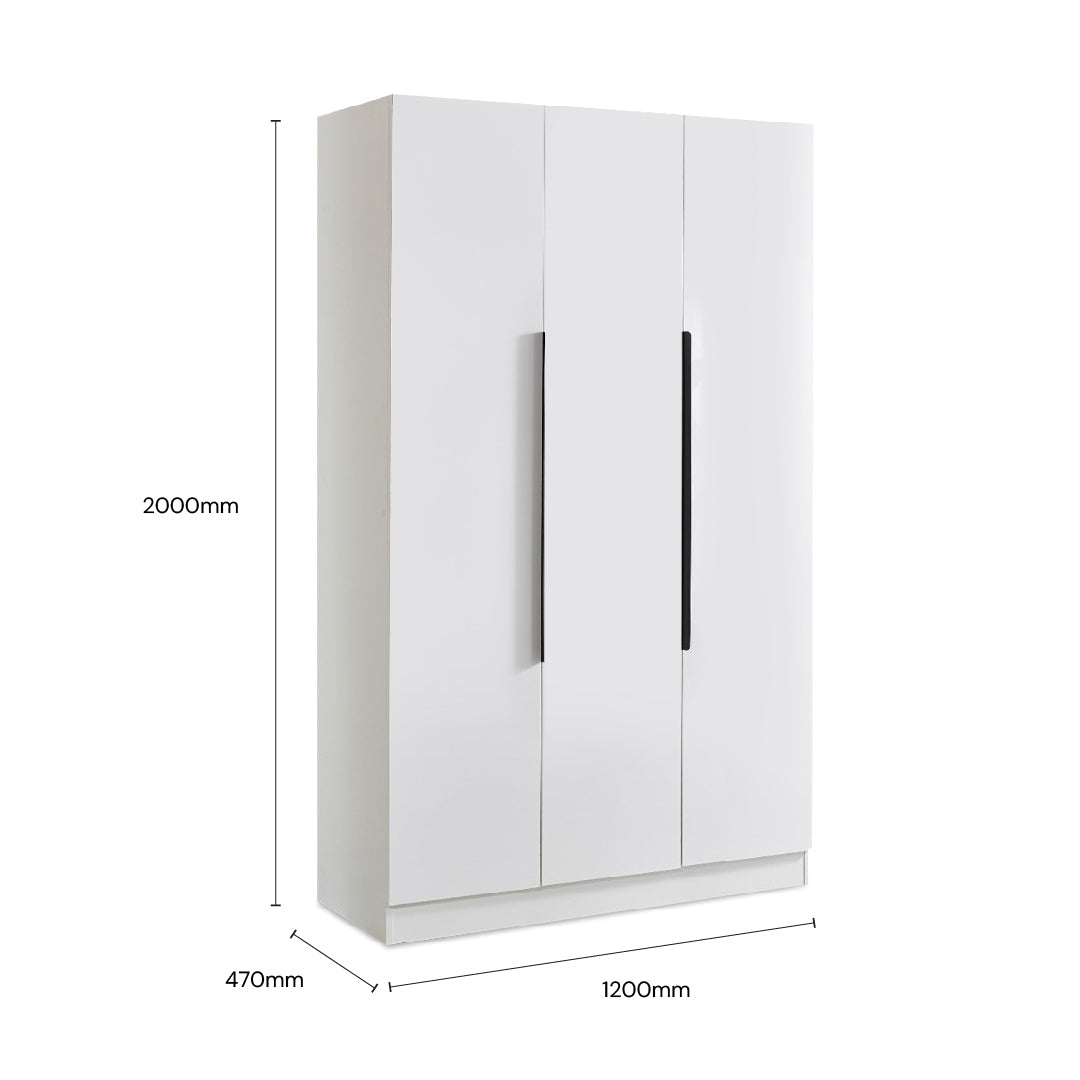 ERRIL 3 Door Wardrobe