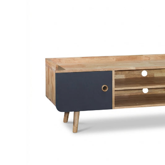 EVELISSE 6' TV Cabinet (Natural/Grey)