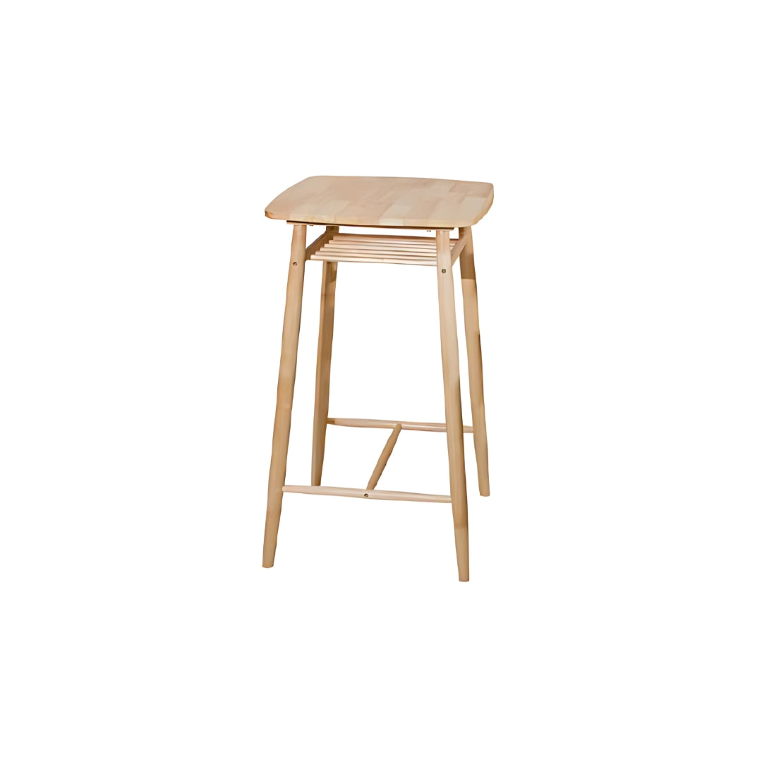 FLEX 0.6M Square Bar Table (Natural)