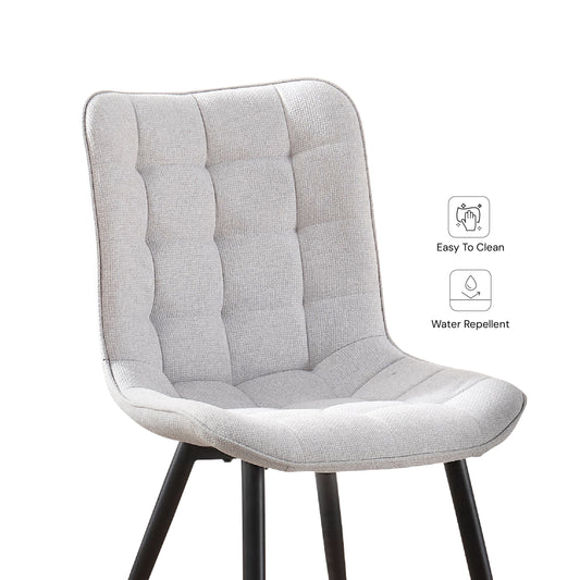FINELLA Dining Chair (Light Grey)
