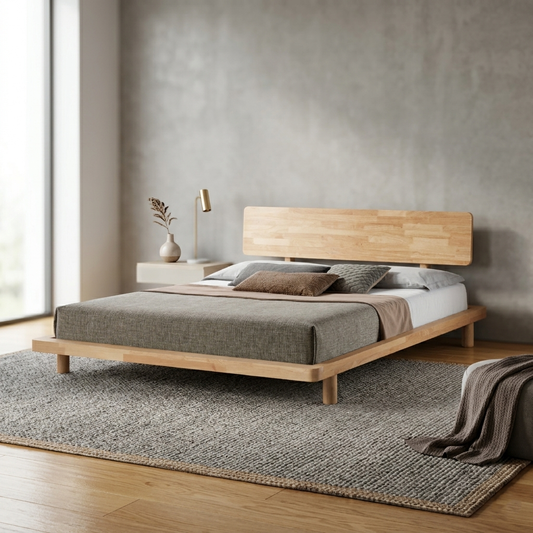 LIVIE Bed (Natural)