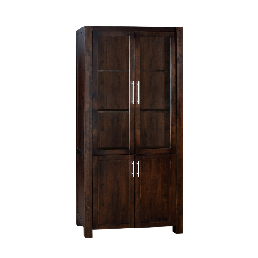 HERRIA 3' Book Case with Door (Cappuccino)