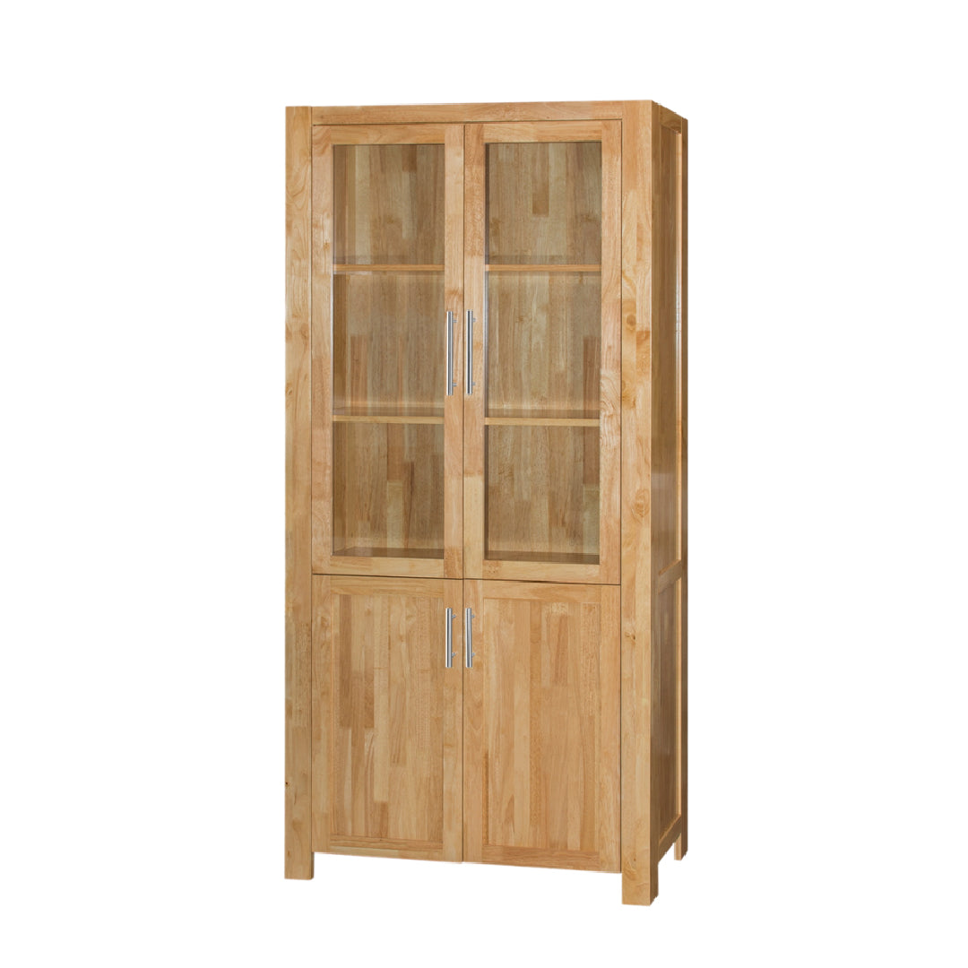 HERRIA 3' Book Case with Door (Natural)