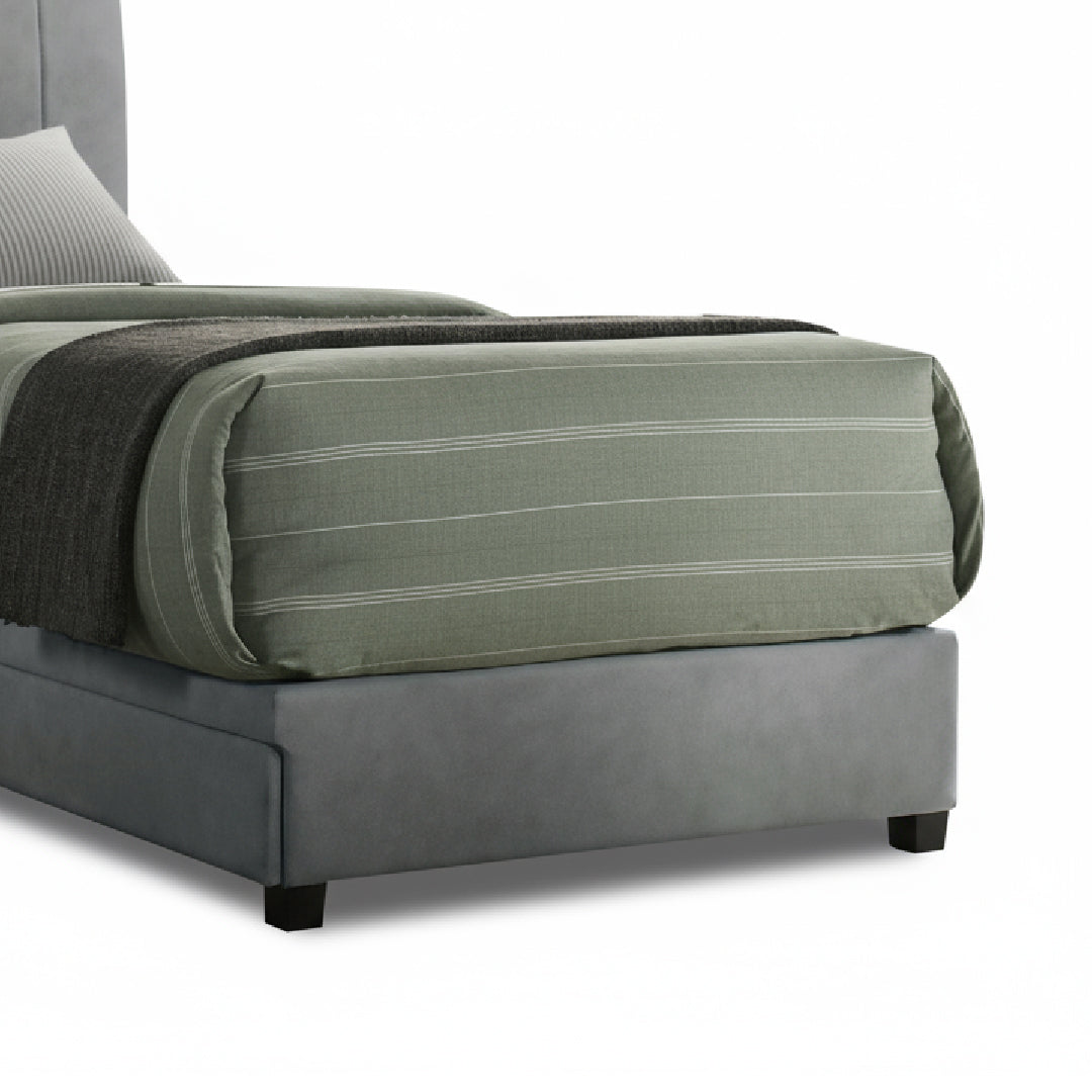 IMOLA Single Bed (Slate Grey)