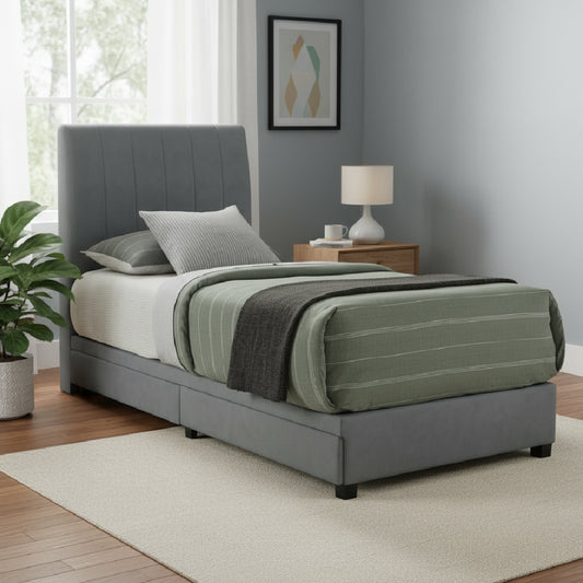 IMOLA Single Bed (Slate Grey)
