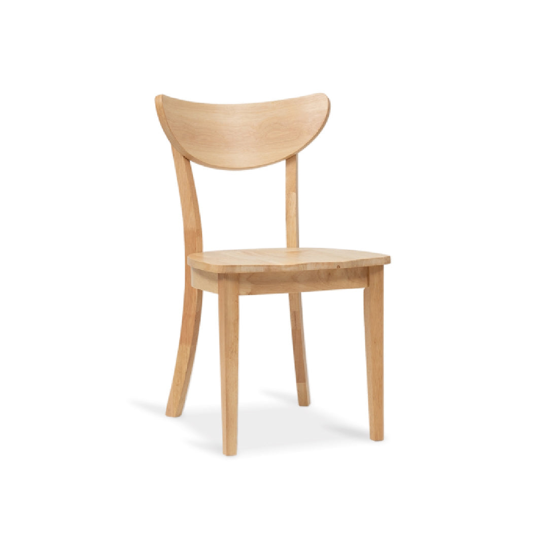JADORE Dining Chair (Wooden Seat) (Natural)