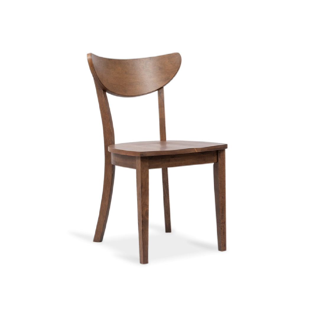 JADORE Dining Chair (Wooden Seat) (Walnut)