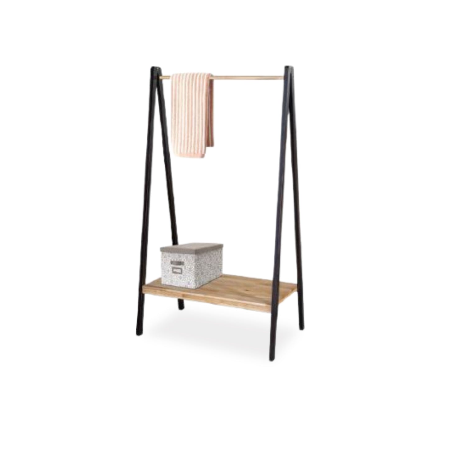 LANA Clothes Hanger (Black/Natural)