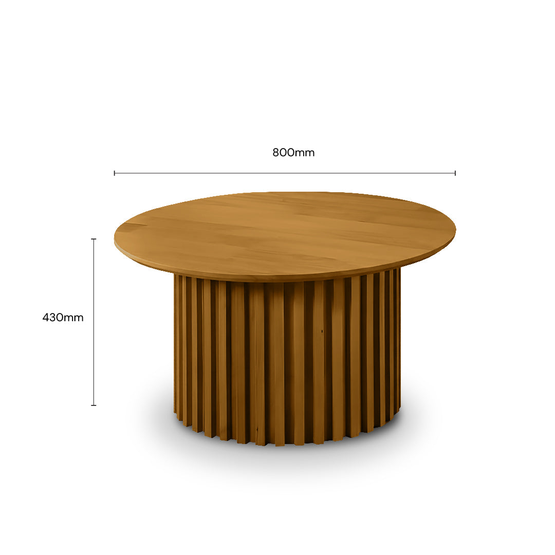 LARS Coffee Table Walnut Wood