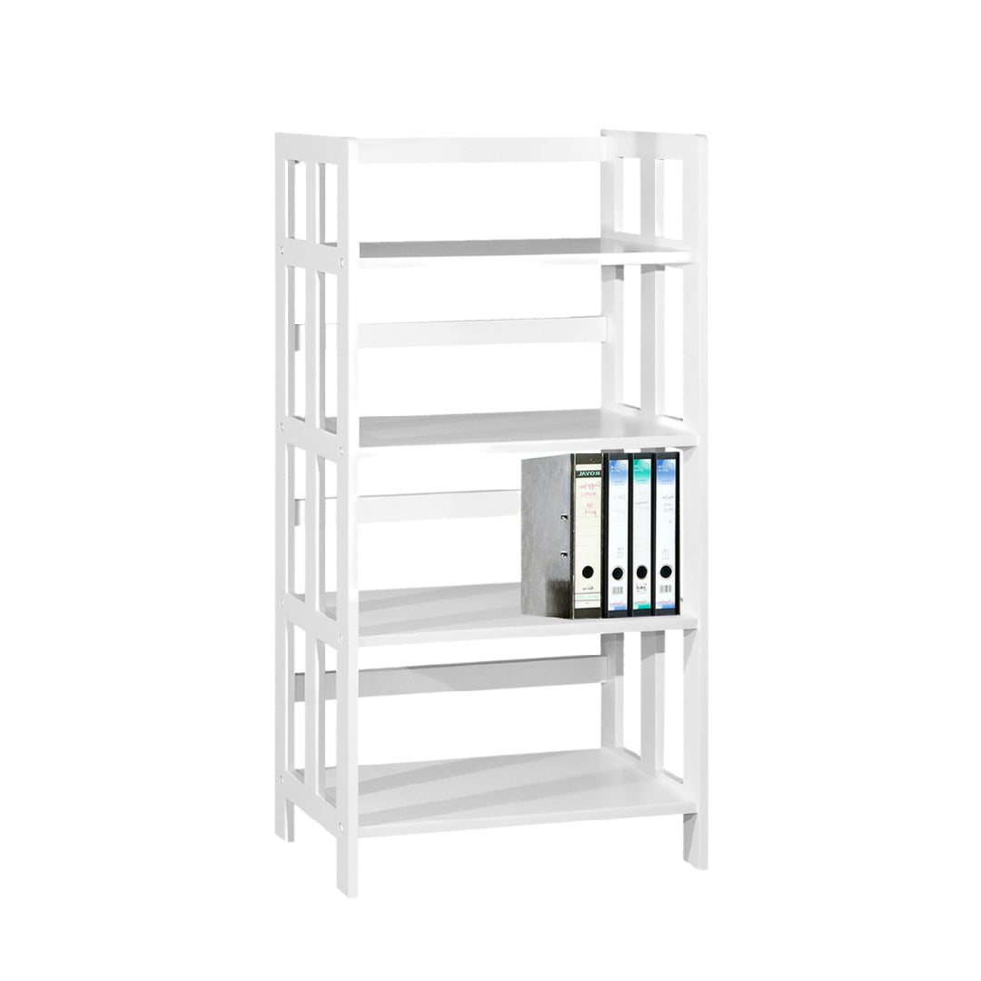 MATTY 4 Tiers Book Case H1.3M (White)