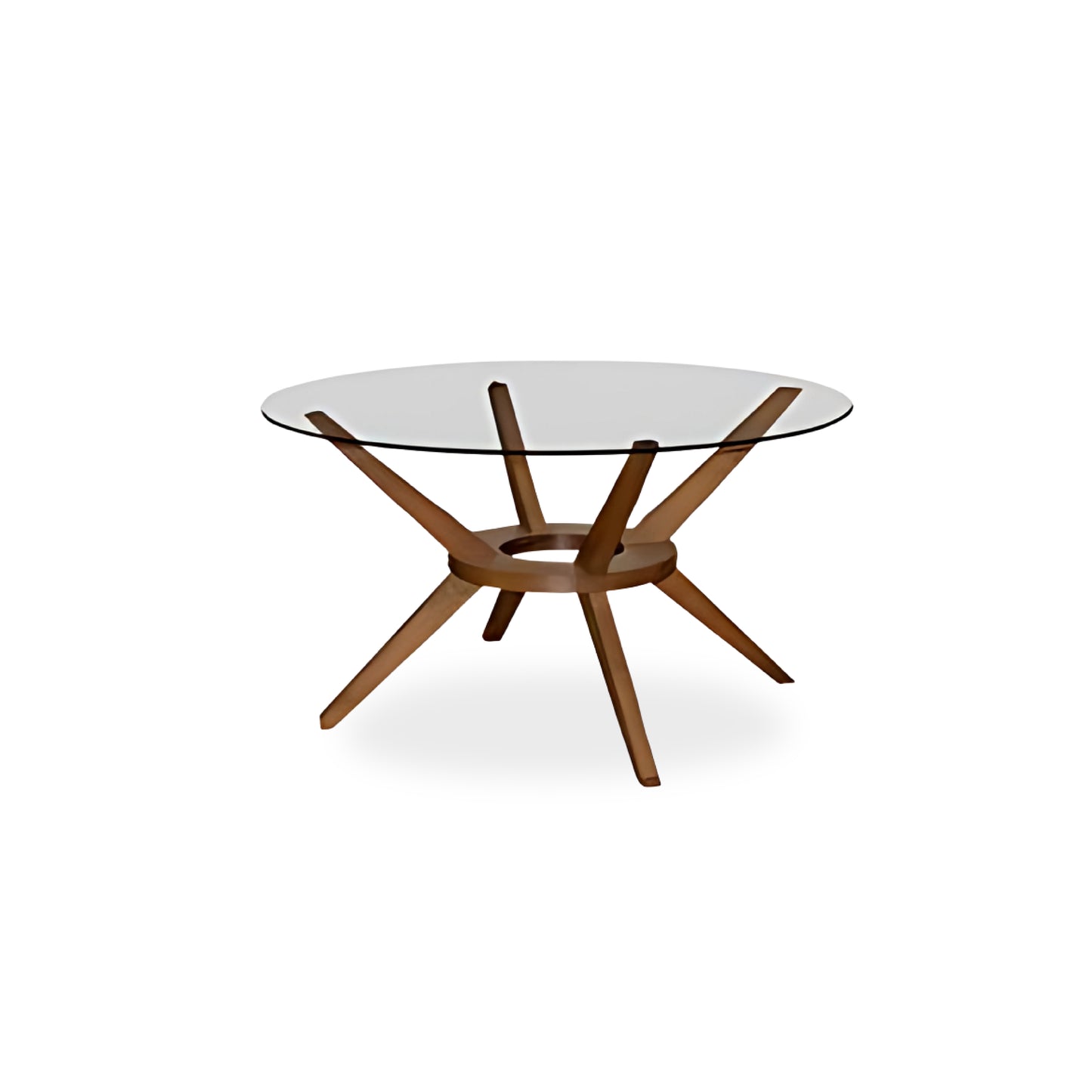 MIA 1.4M Round Dining Table (Merlot Beech)