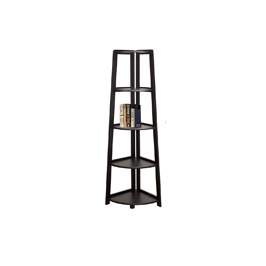 OLEA Corner Display Rack (Cappuccino)