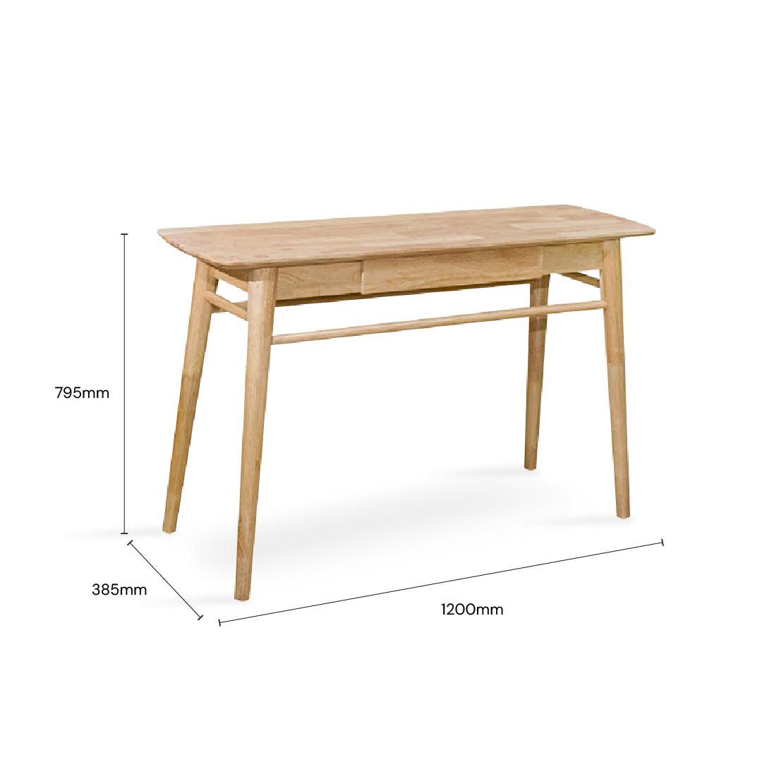 ORRY 1.2M Console Table (Natural)