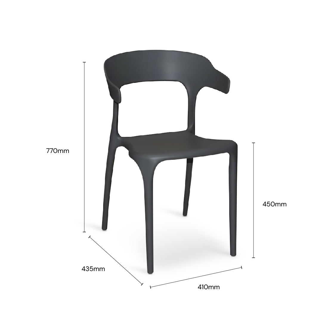 POSEVERA Chair (Black)