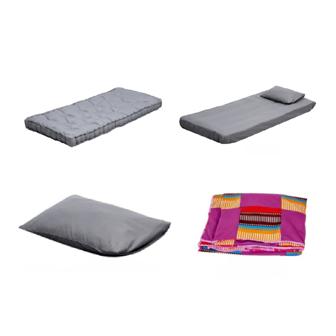 RAINEE Mattress Set 4 in 1 (Grey)