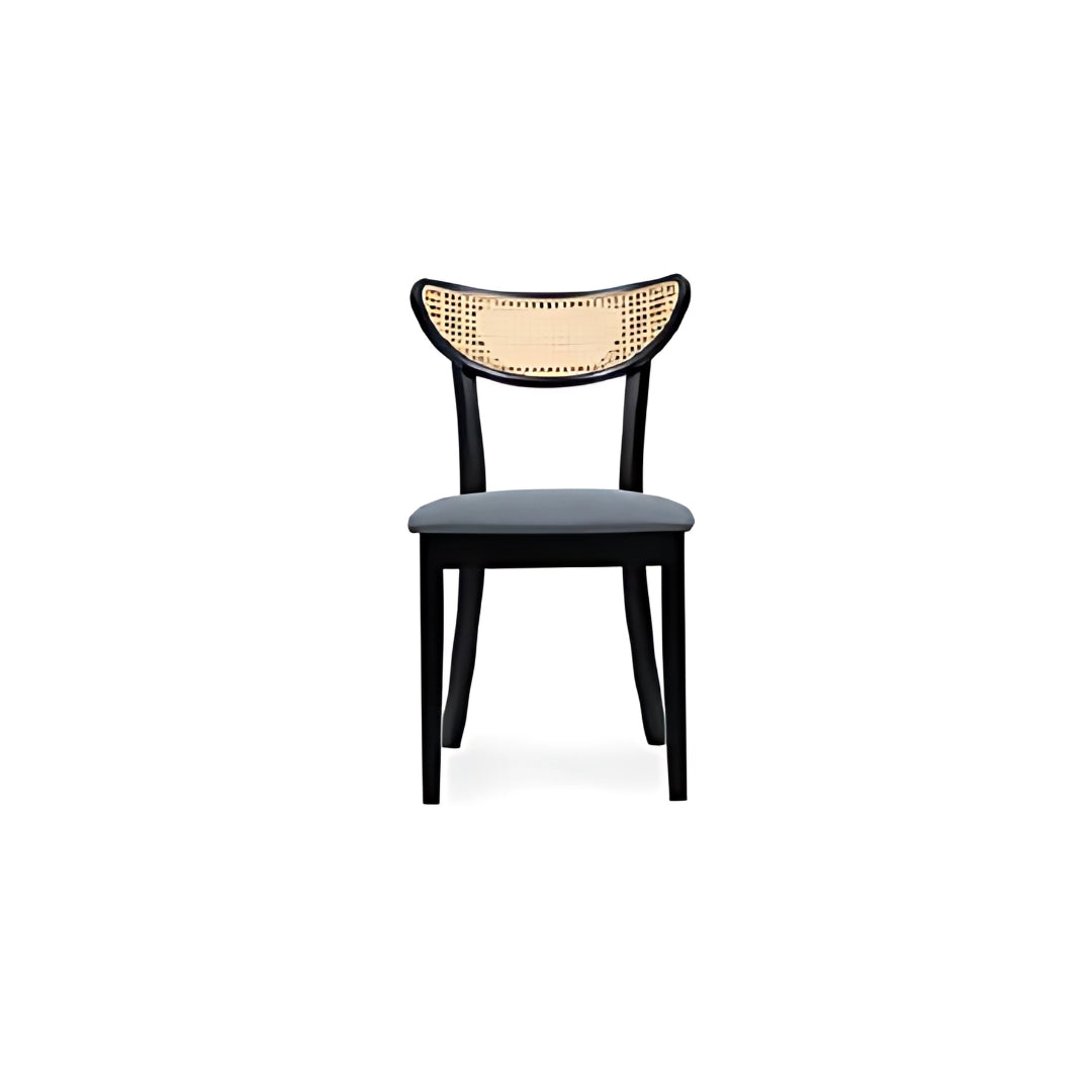 USHER Rattan Chair (Black)