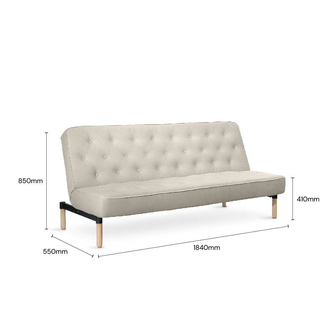 VANTAGE Sofa Bed (White Cream)