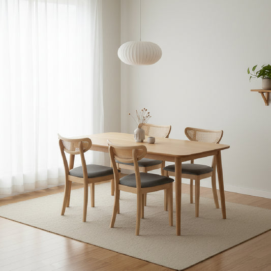 WREN II 1.5M Dining Table (Natural)