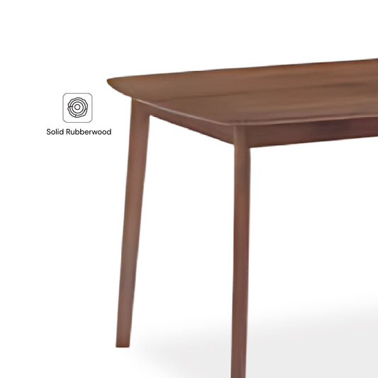 WREN II 1.2M Dining Table (Walnut)