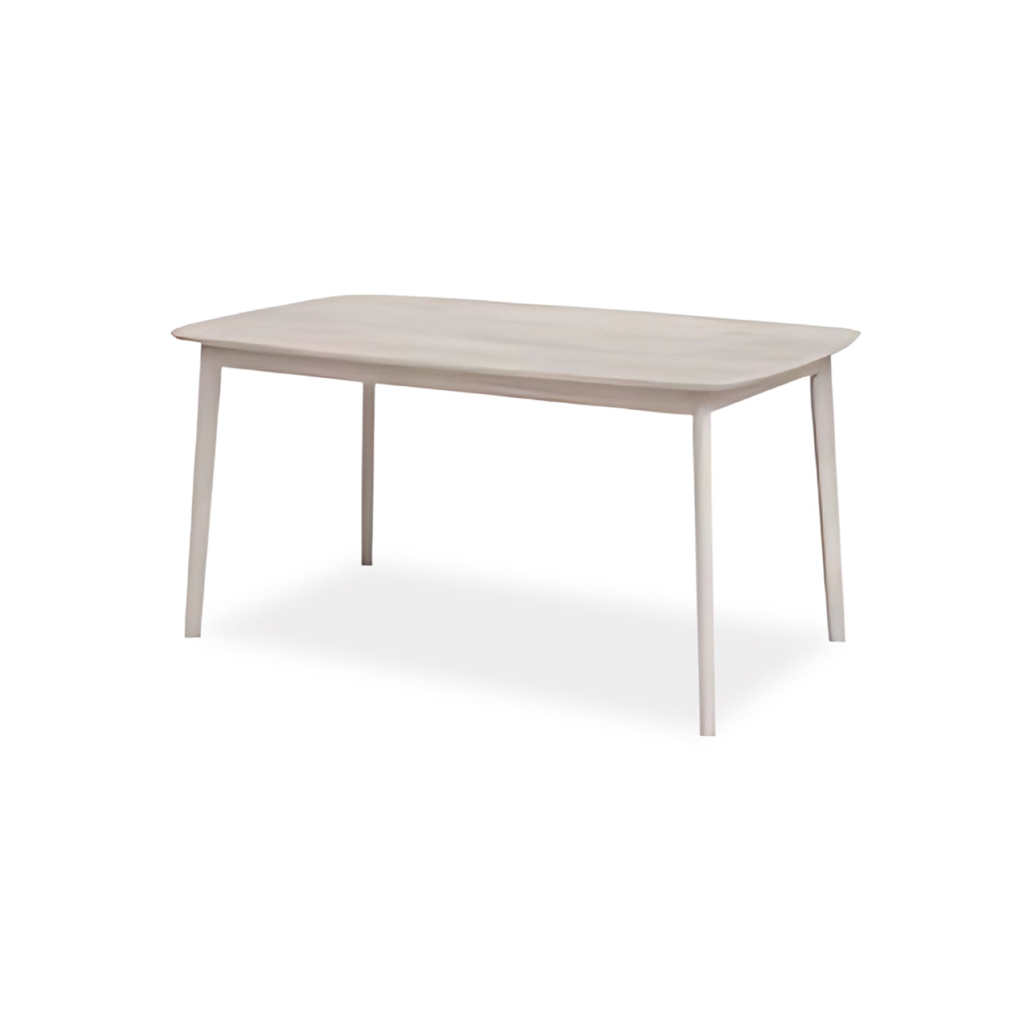 WREN II 1.5M Dining Table (White Wash)