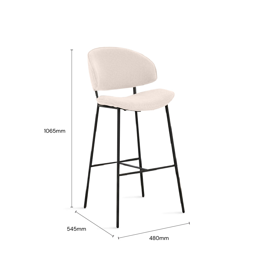 YOHAN Bar Chair (Cream)
