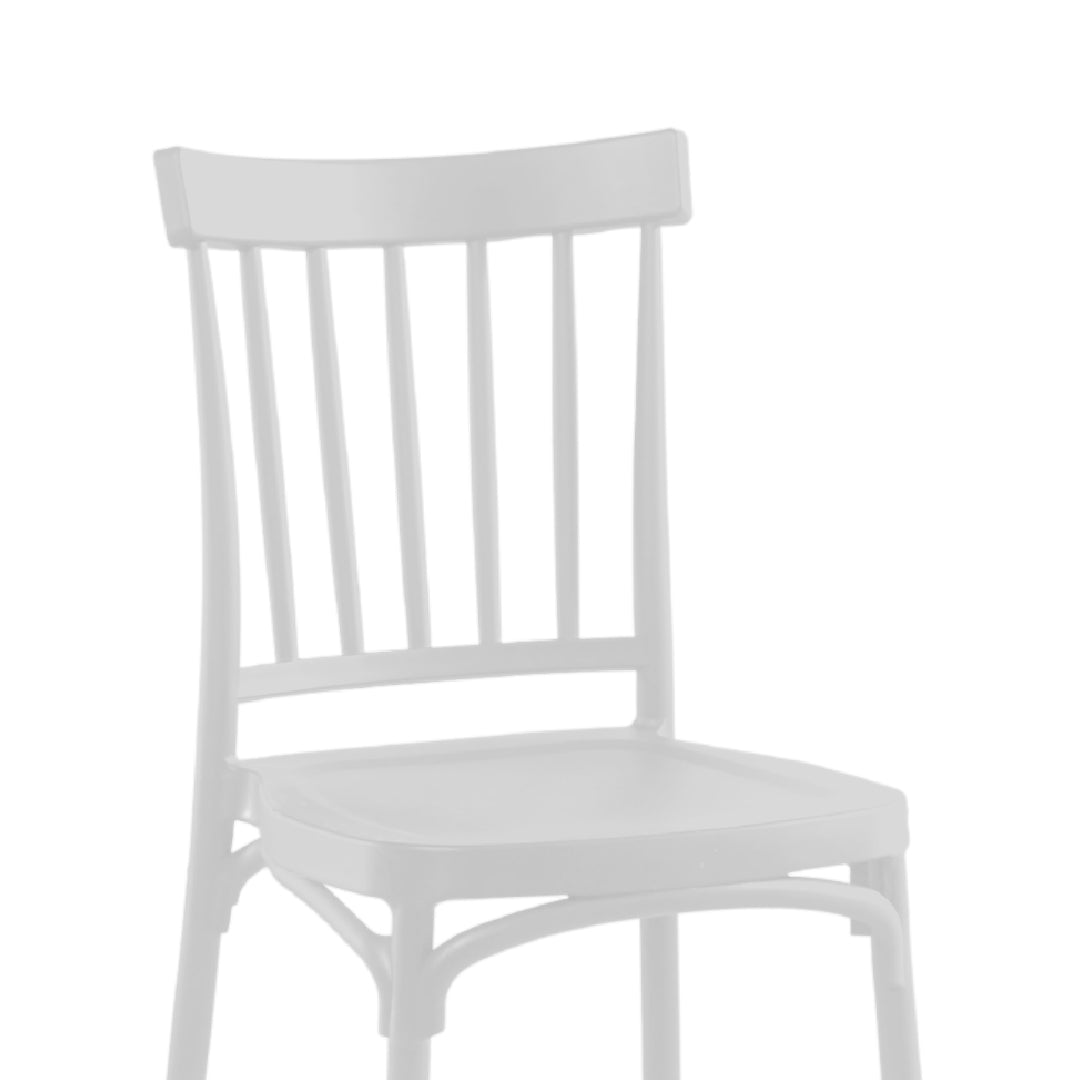 KUZA Cafe Chair (White)