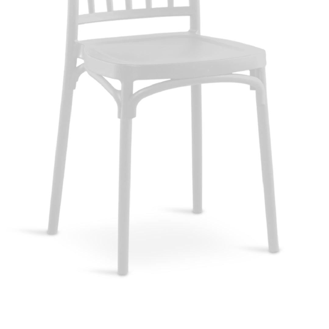 KUZA Cafe Chair (White)