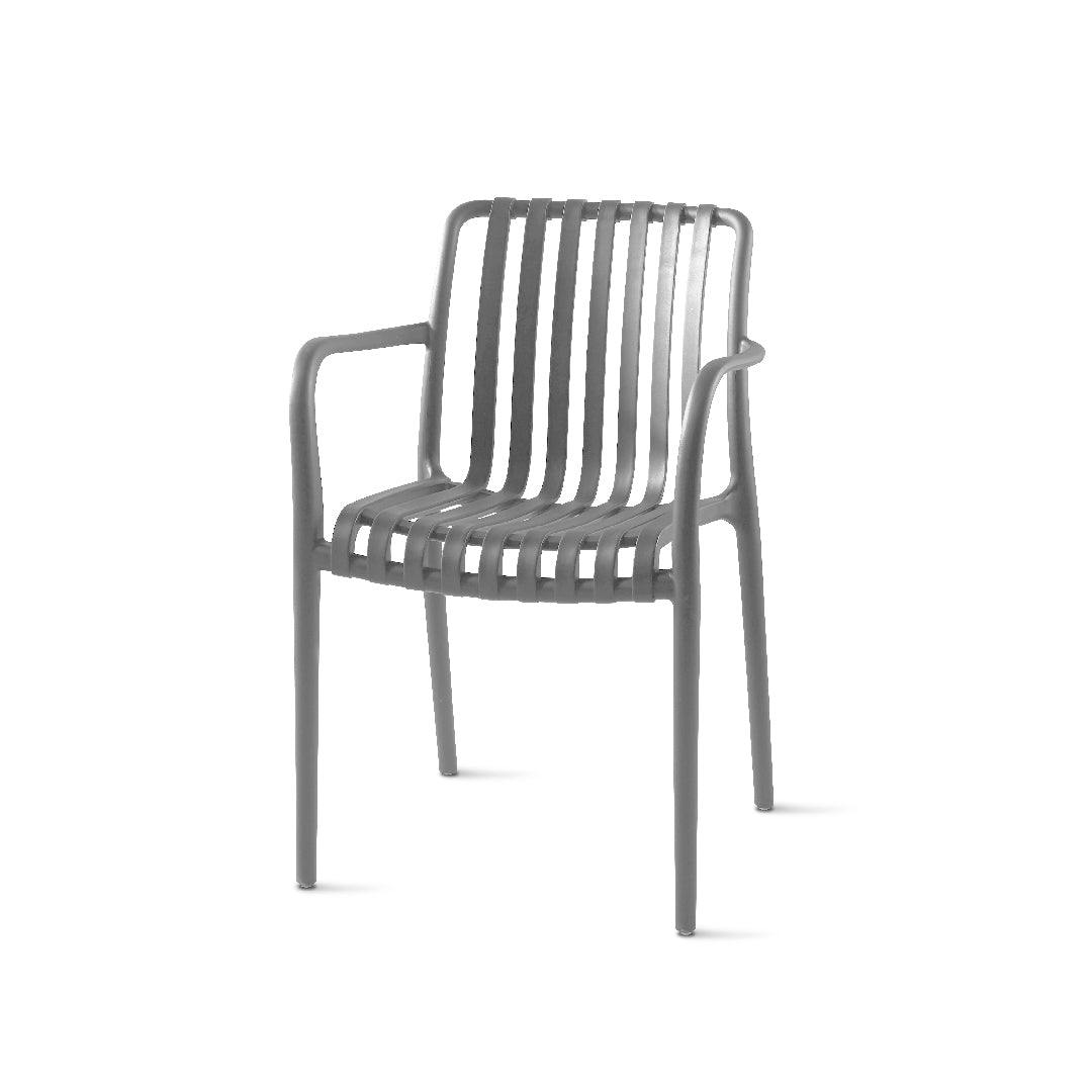 AKSEL Cafe Chair (Light Grey)