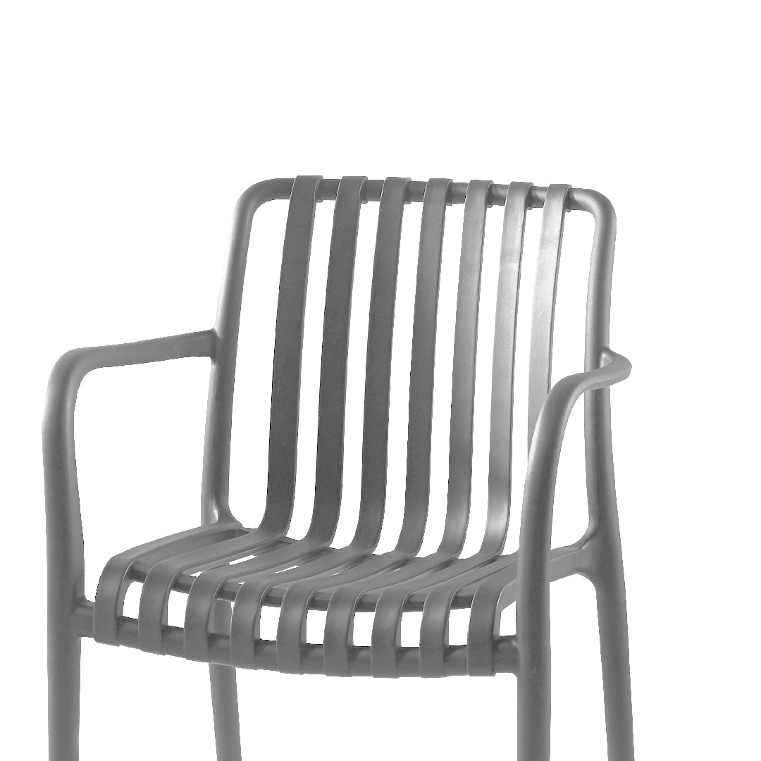 AKSEL Cafe Chair (Light Grey)