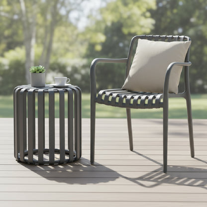 AKSEL Cafe Chair (Light Grey)