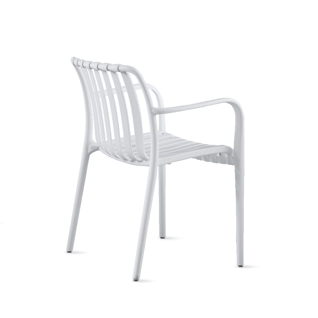 AKSEL Cafe Chair (White)