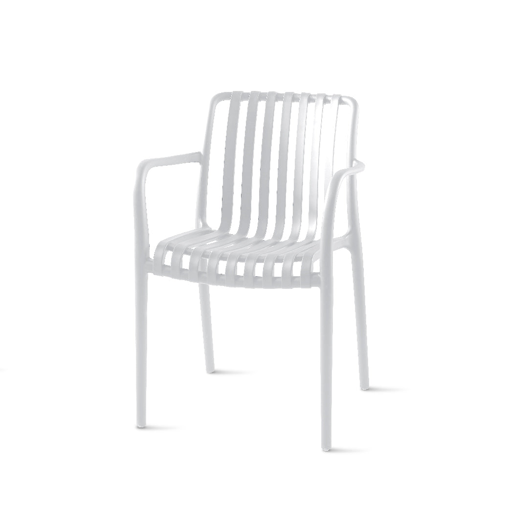 AKSEL Cafe Chair (White)