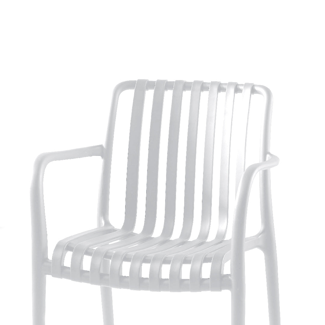 AKSEL Cafe Chair (White)