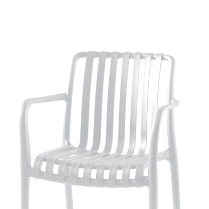 AKSEL Cafe Chair (White)