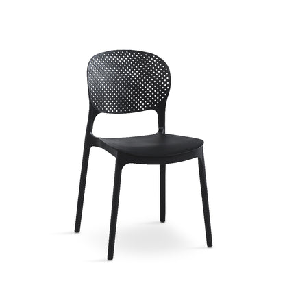 ALARIK Cafe Chair (Black)