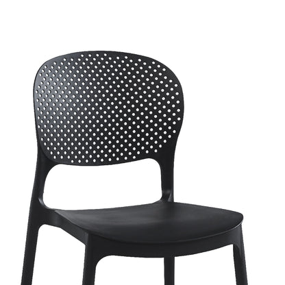 ALARIK Cafe Chair (Black)