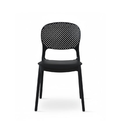 ALARIK Cafe Chair (Black)