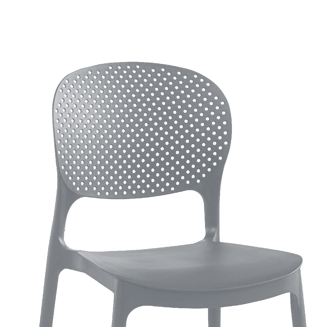 ALARIK Cafe Chair (Grey)