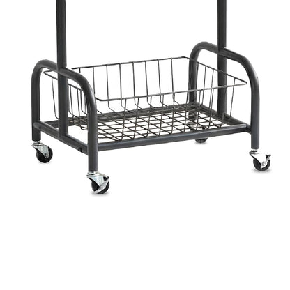 ALVA End Table with Wheels