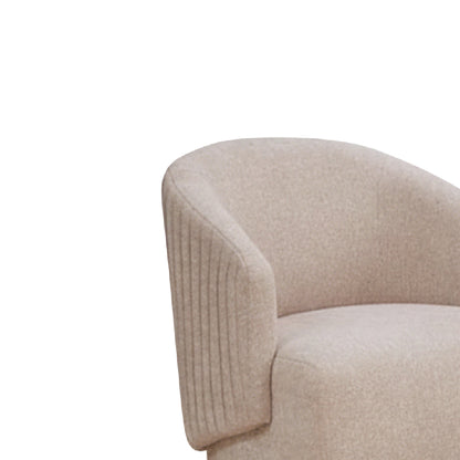 ANARA Arm Lounge Chair (Light Taupe)