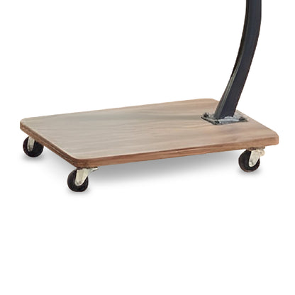 ANNA End Table with Wheels