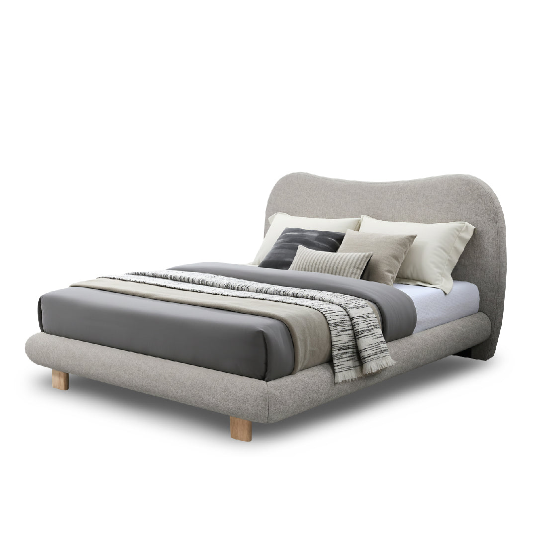 BILSTON Bed (Beige)