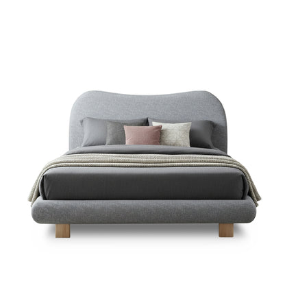 BILSTON Bed (Light Grey)
